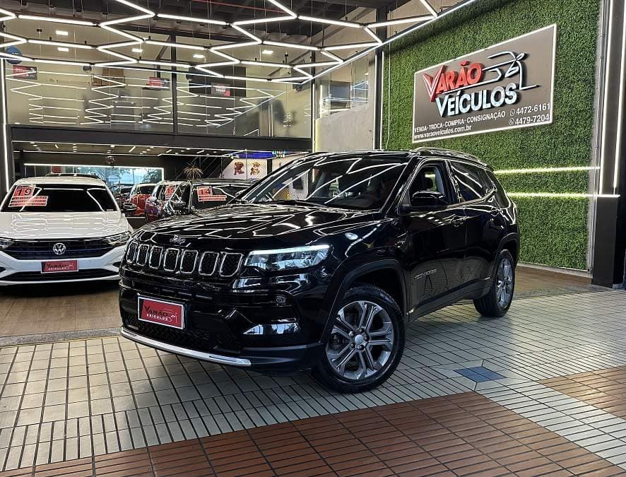 Jeep Compass LONGITUDE 1.3 T270 - AUTOMÁTICO - KM BAIXA!