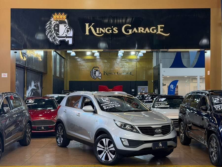 Kia Sportage LX 2.0 FLEX - AUTOMÁTICO + BAIXO KM
