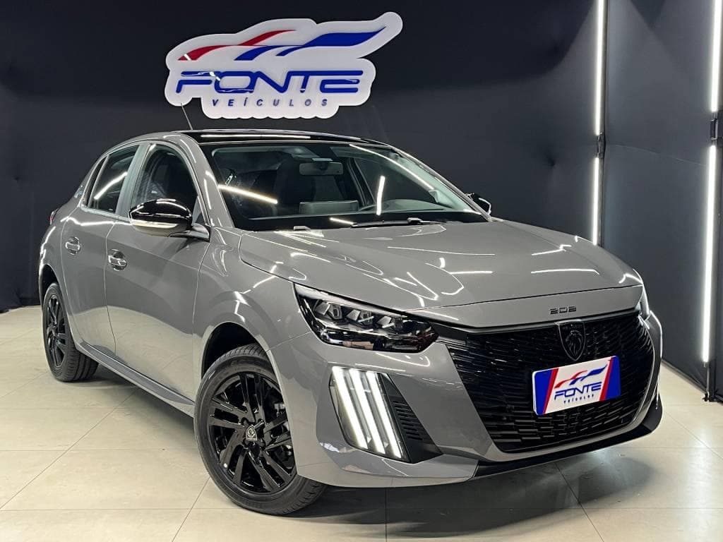 Peugeot 208 1.0 3 Cilindros com Teto Panorâmico