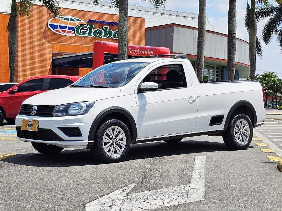 Volkswagen Saveiro 1.6 TRENDLINE COMPLETO+SOM ORIGINAL E 62.000KM