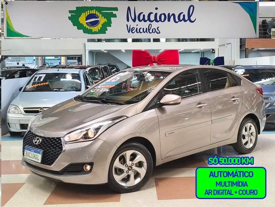 Hyundai HB20 S 1.6 PREMIUM AT + COURO (SÓ 50MIL KM)