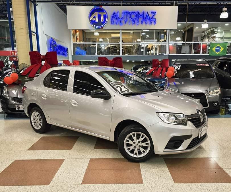 Renault Logan 1.0 12V SCE ZEN + BAIXA KM + COMPLETO