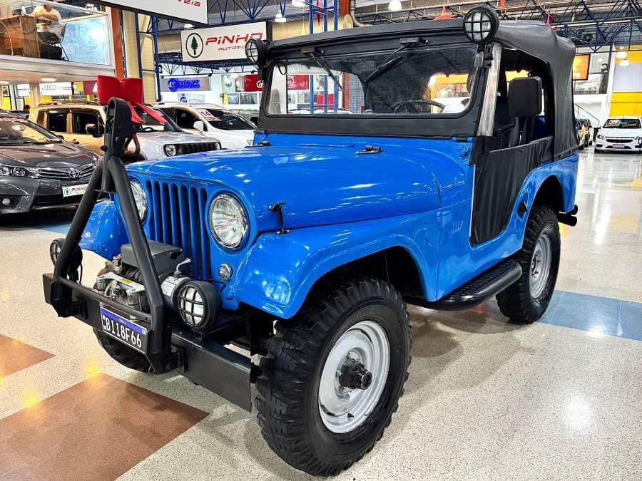 Jeep Willys OVERLAND 6CC 4X4 *PLACA PRETA*