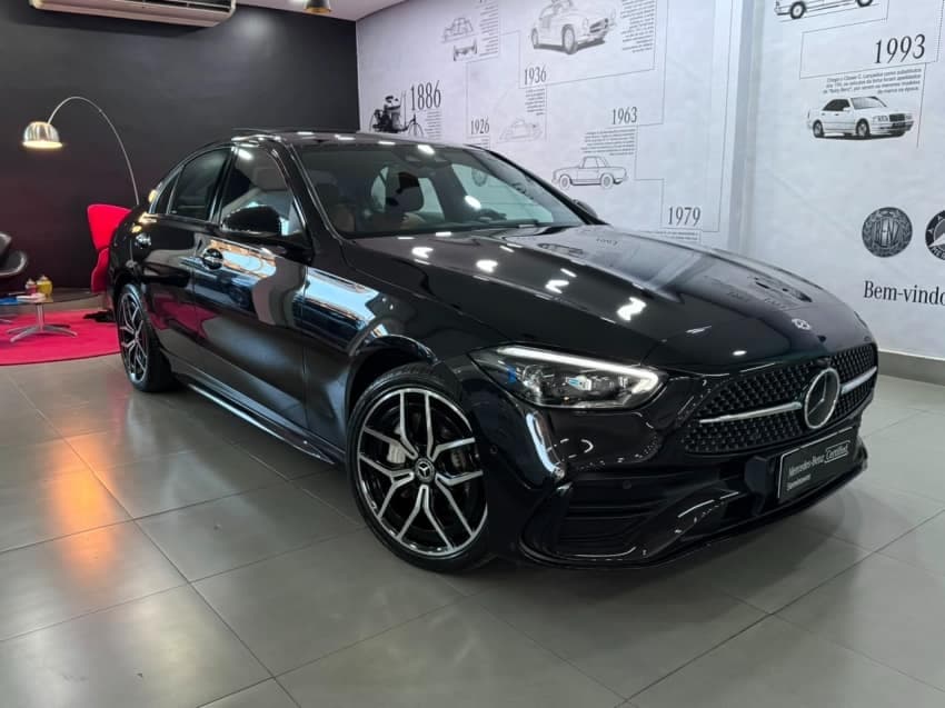 Mercedes-benz C 300 2.0 Eq Boost Hibrido Amg Line 9g-tronic 4p Automatico 2022