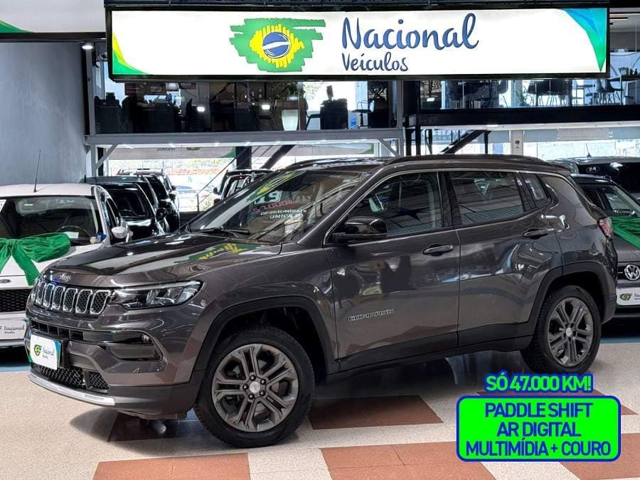 Jeep Compass 1.3 T270 TURBO LONGITUDE AR DIGITAL + COURO