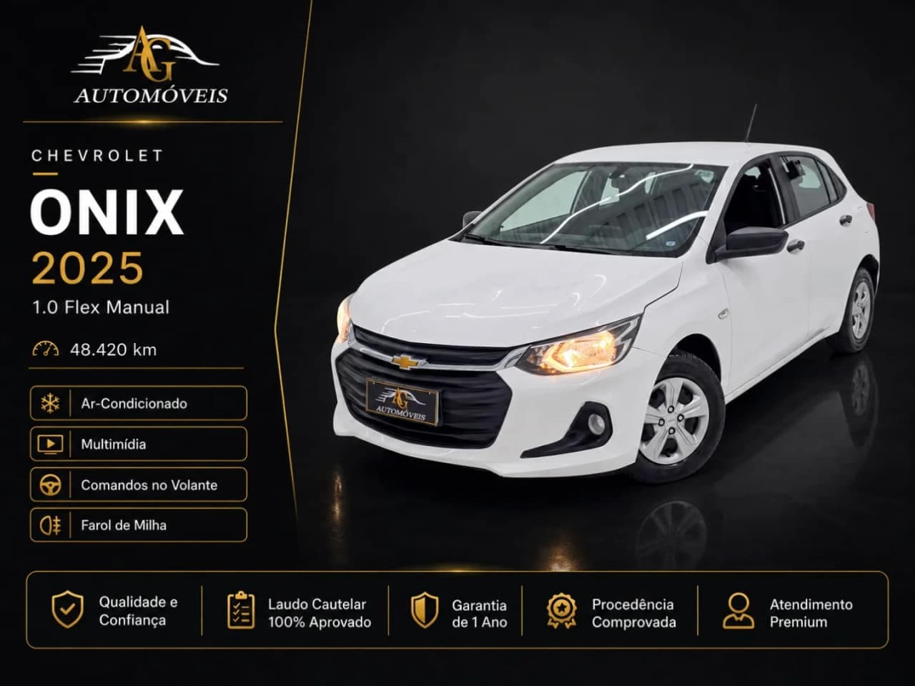 Chevrolet Onix 1.0 FLEX MANUAL