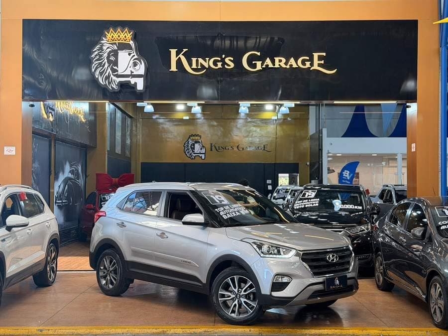 Hyundai Creta 2.0 PRESTIGE TOP DE LINHA+BANCO DE COURO TERRACOTA