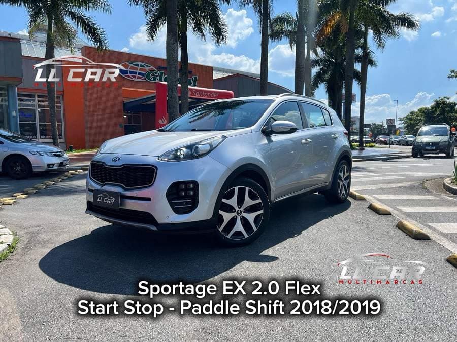 Kia Sportage EX 2.0 FLEX - BANCOS EM COURO - BEM CONSERVADO