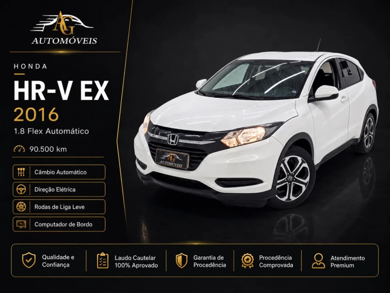Honda HR-V 1.8 16V FLEX EX 4P AUTOMÁTICO