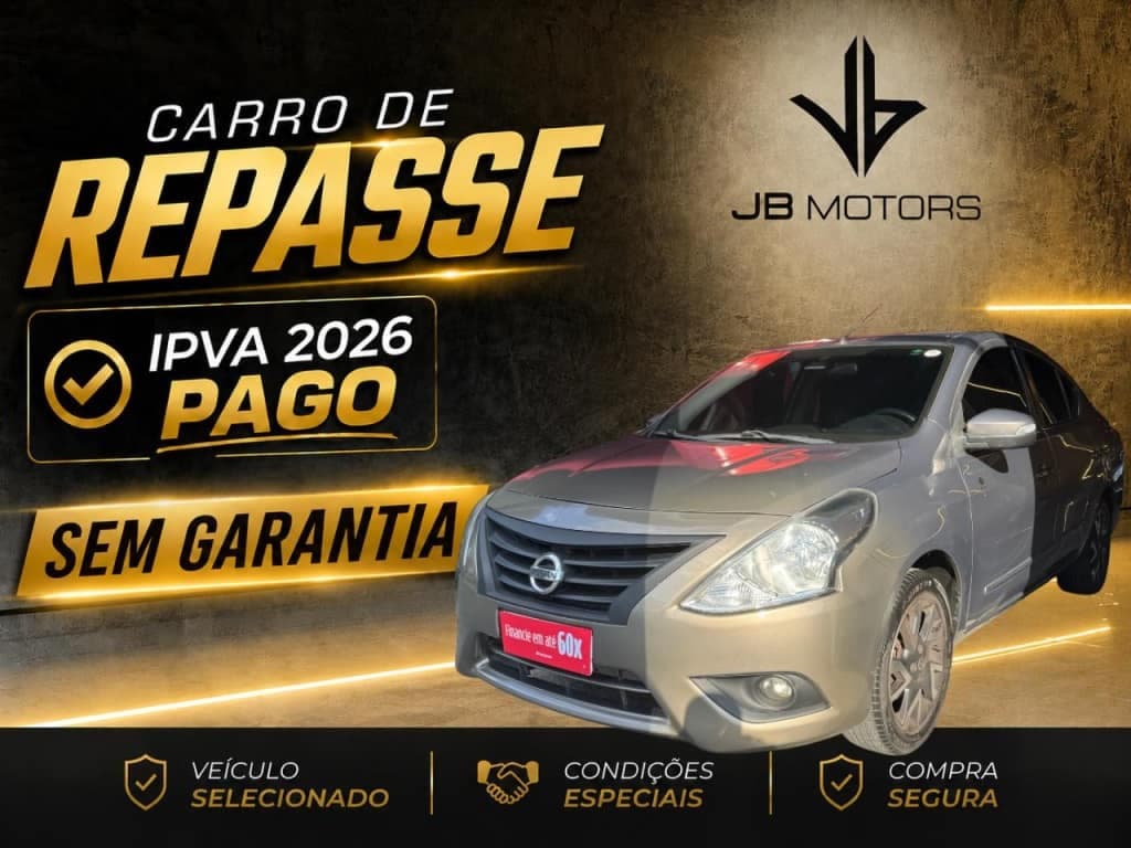 Nissan Versa 1.6 16V FLEX UNIQUE 4P XTRONIC