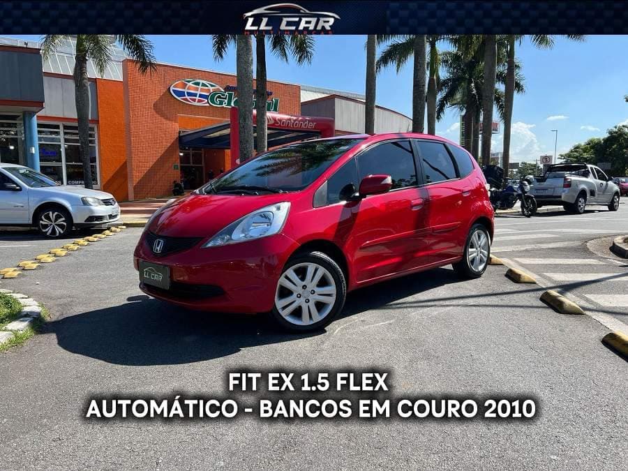 Honda Fit EX 1.5 AUTOMÁTICO - BANCOS EM COURO