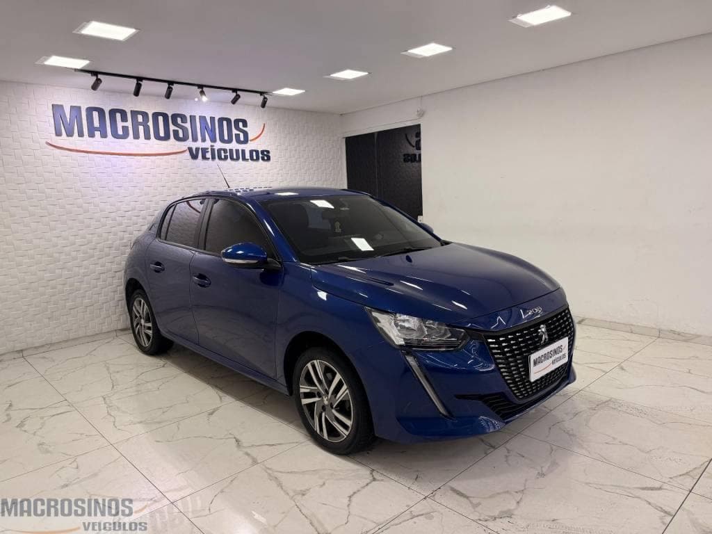 Peugeot 208 2022 - Allure 1.6 automático - Azul