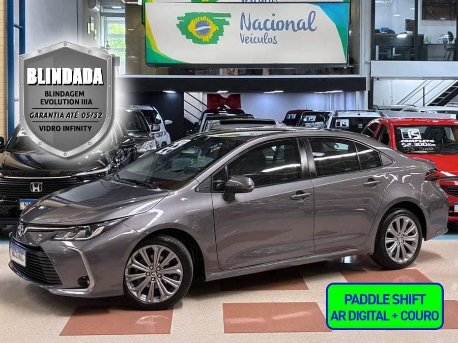 Toyota Corolla 2.0 XEI BLINDADO + MULTIMÍDIA E COURO