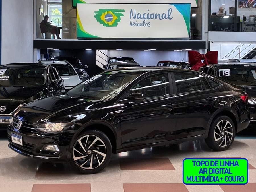 Volkswagen Virtus 1.0 200 TSI HIGHLINE AR DIGITAL E COURO