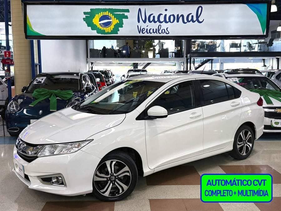 Honda City 1.5 LX CVT COMPLETO + MULTIMÍDIA (SÓ 17MIL KM)
