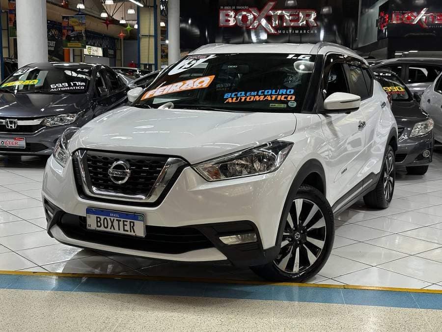 Nissan Kicks 1.6 SL TOP DE LINHA C/ INTERIOR TERRACOTA