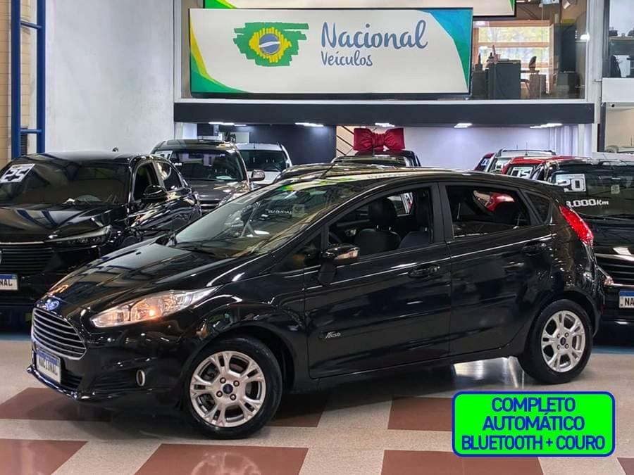 Ford Fiesta 1.6 SE AUTOMÁTICO COMPLETO + COURO