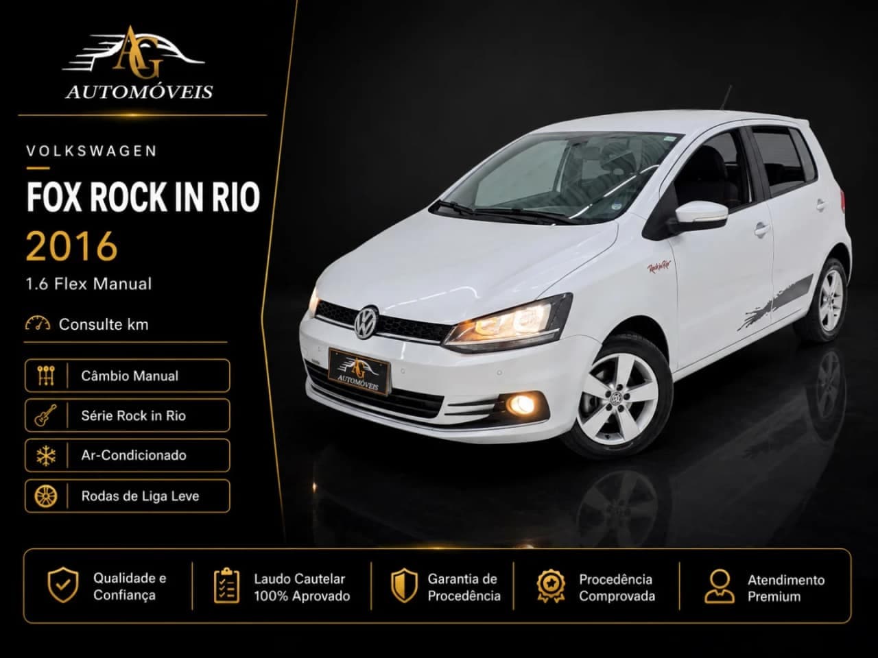 Volkswagen Fox 1.6 MI ROCK IN RIO 8V FLEX 4P MANUAL
