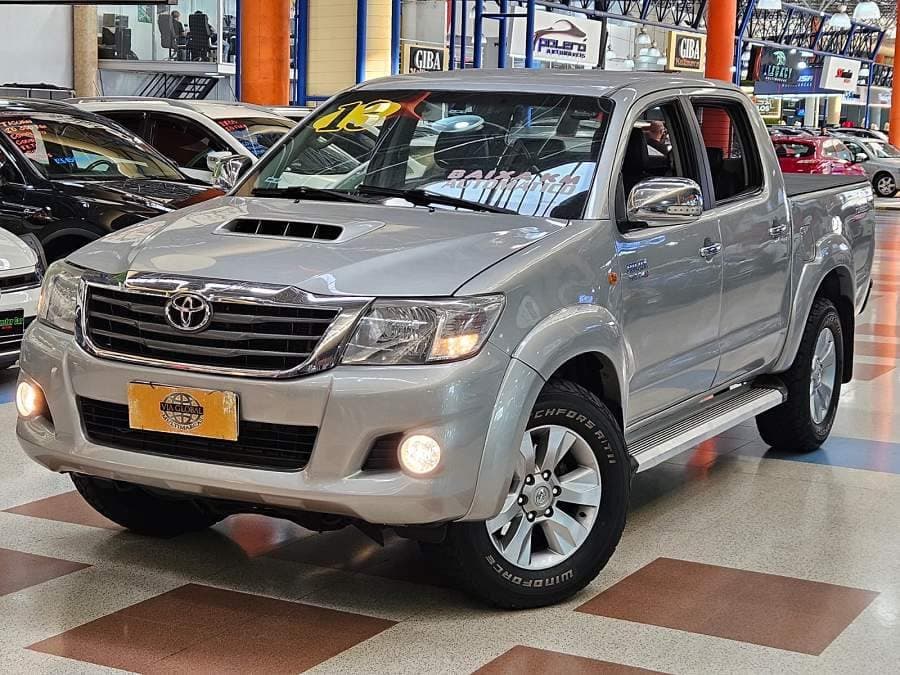 Toyota Hilux 3.0 SR 4X4 CD AUTOMÁTICO+COURO+MULTIMÍDIA