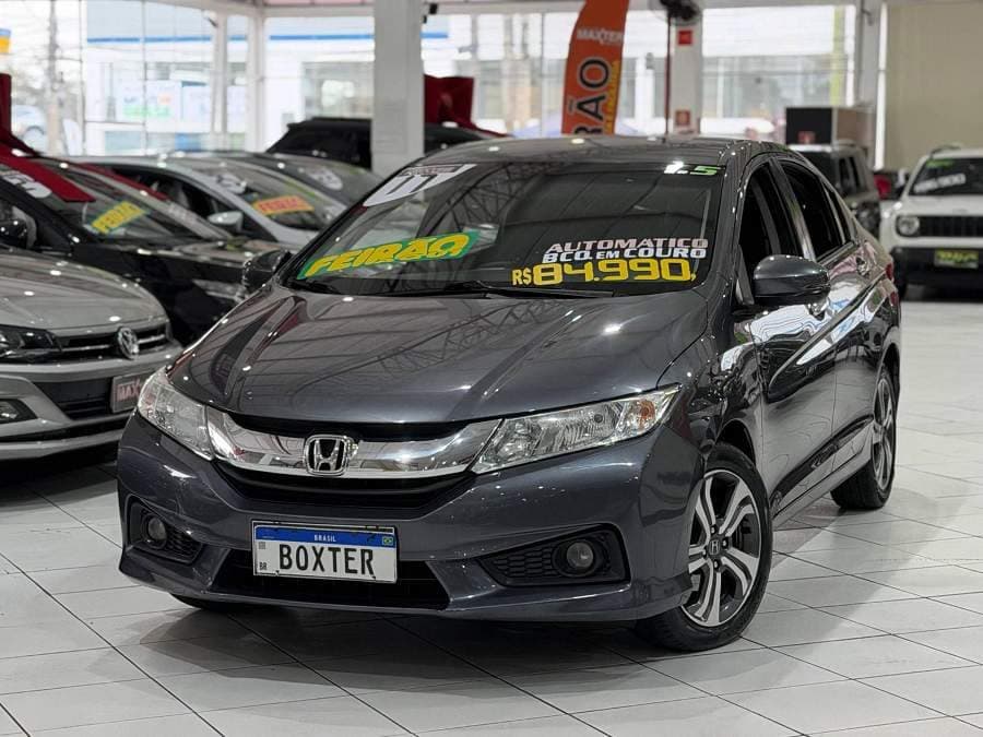 Honda City 1.5 EX C/ BAIXA KM