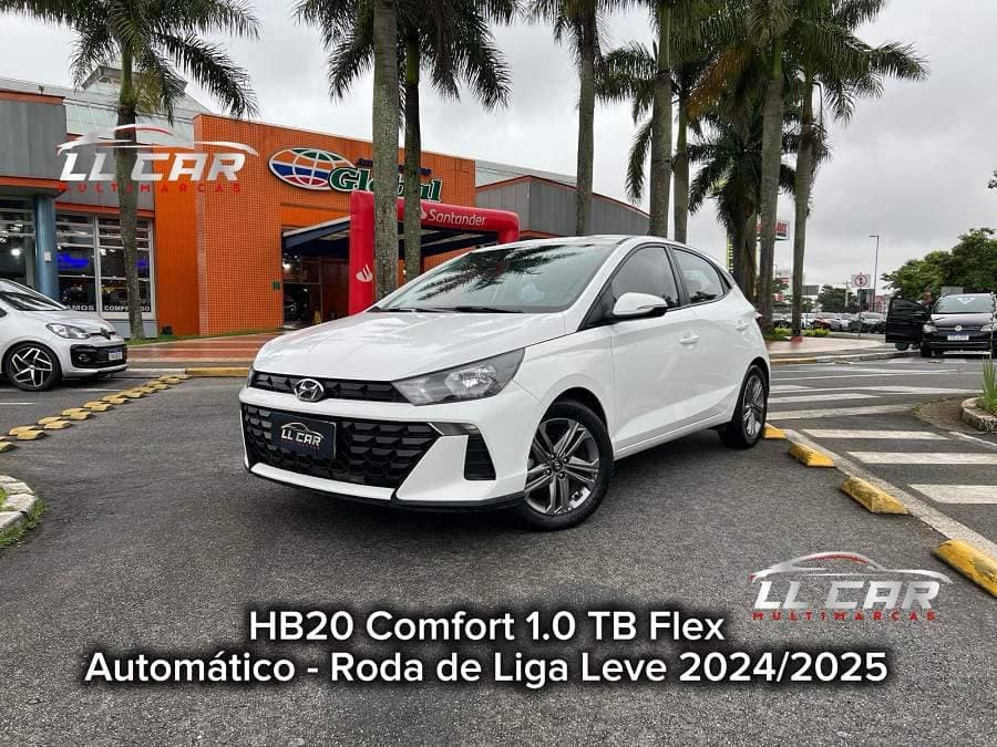 Hyundai HB20 COMFORT 1.0 TB - MULTIMÍDIA - RODA DE LIGA LEVE
