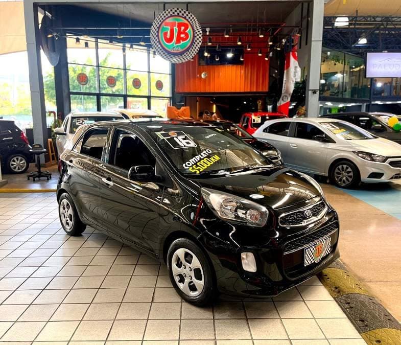 Kia Picanto EX 1.0 FLEX / COMPLETO + BAIXA KM