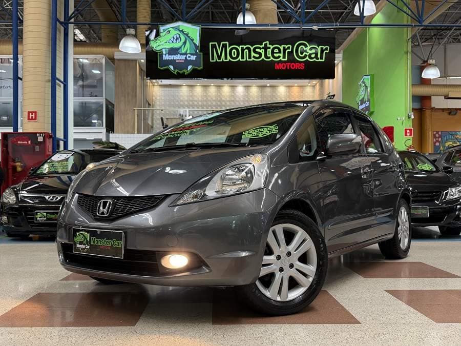 Honda Fit EXL 1.5 - FLEX/AUT/COMP/COURO/AR DIGITAL -
