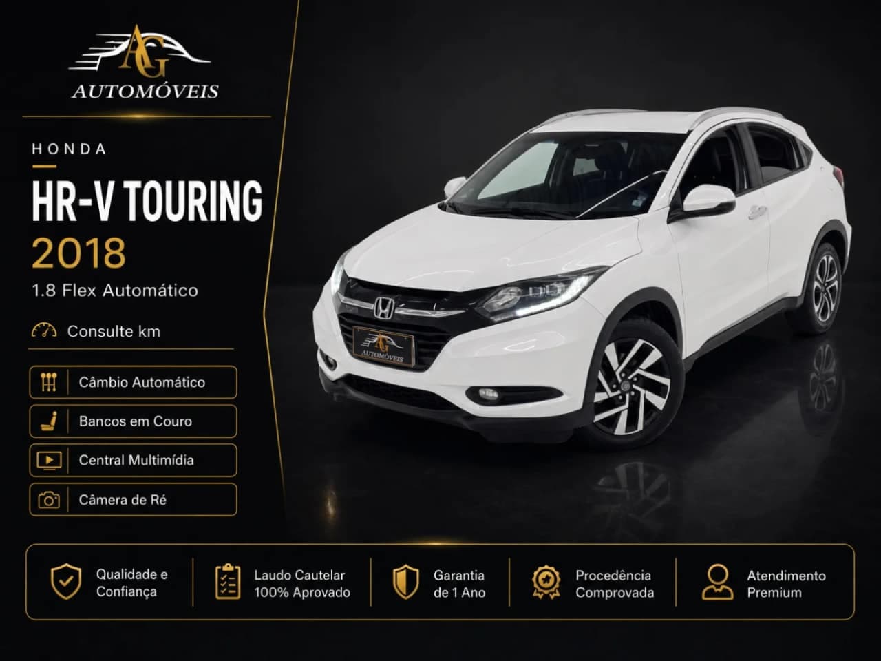 Honda HR-V 1.8 16V FLEX TOURING 4P AUTOMÁTICO