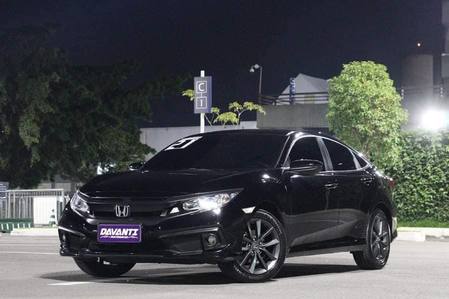 Honda Civic EX 2.0 CVT BANCOS DE COURO + MULTIMIDIA