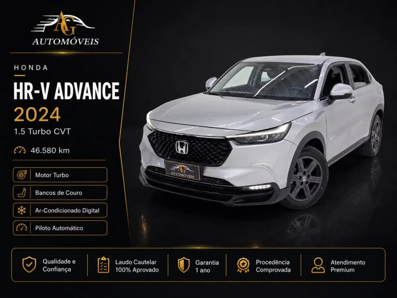 Honda HR-V 1.5 DI I-VTEC TURBO FLEX ADVANCE CVT