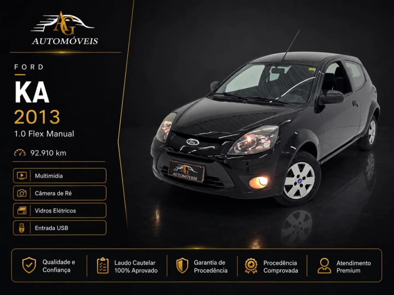 Ford Ka 1.0 MPI 8V FLEX 2P MANUAL