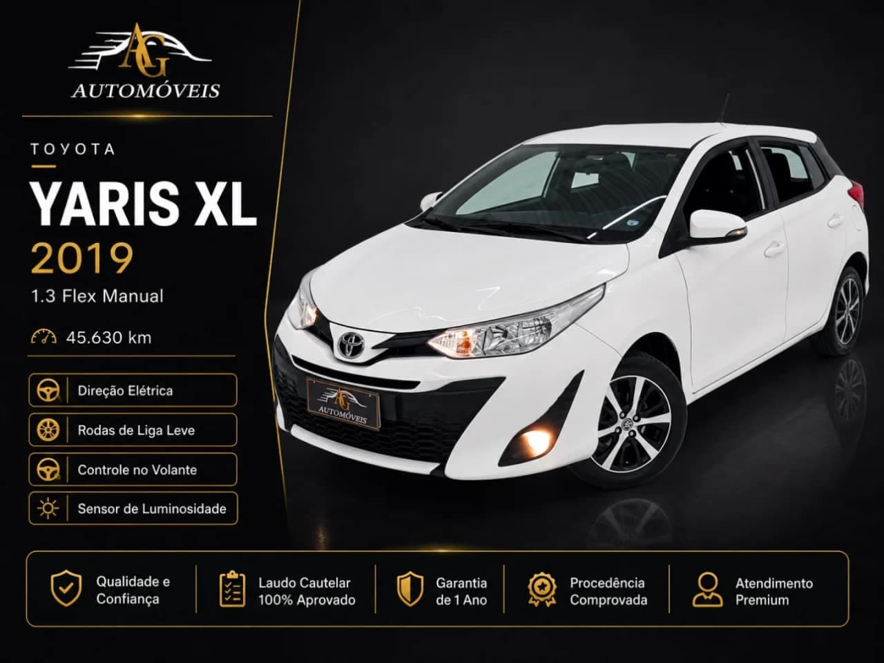 Toyota Yaris 1.3 16V FLEX XL MANUAL