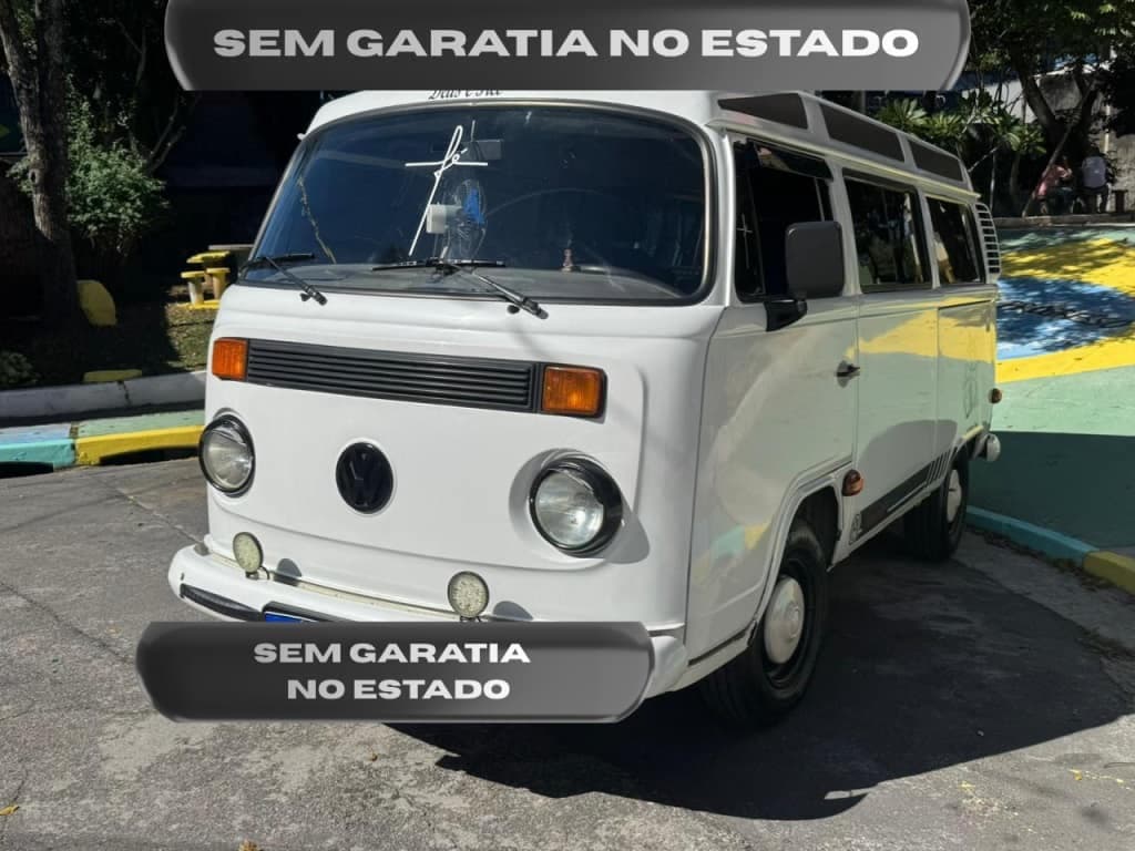 Volkswagen Kombi 1.6 MI STD SÉRIE PRATA 8V GASOLINA 3P MANUAL
