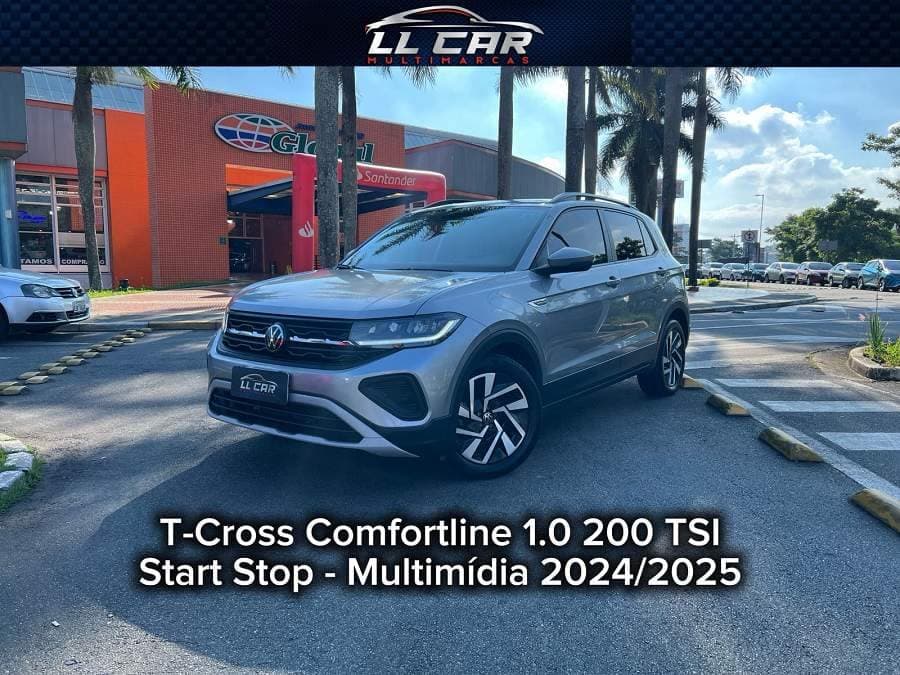 Volkswagen T-Cross COMFORTLINE 1.0 TSI - ABAIXO DA FIPE GARAN FÁBRICA