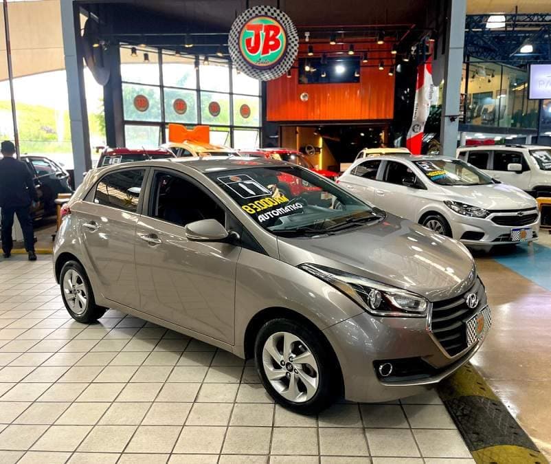 Hyundai HB20 PREMIUM 1.6 FLEX AUTOMÁTICO / BCOS DE COURO
