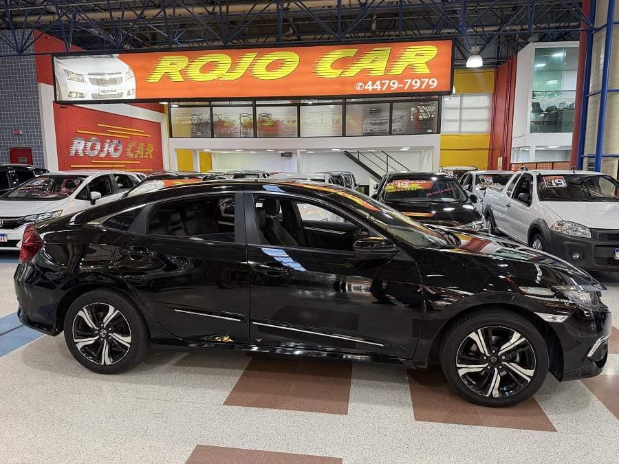 Honda Civic 2.0 FLEX EXL CVT TOP DE LINHA BAIXO KM IMPECAVEL