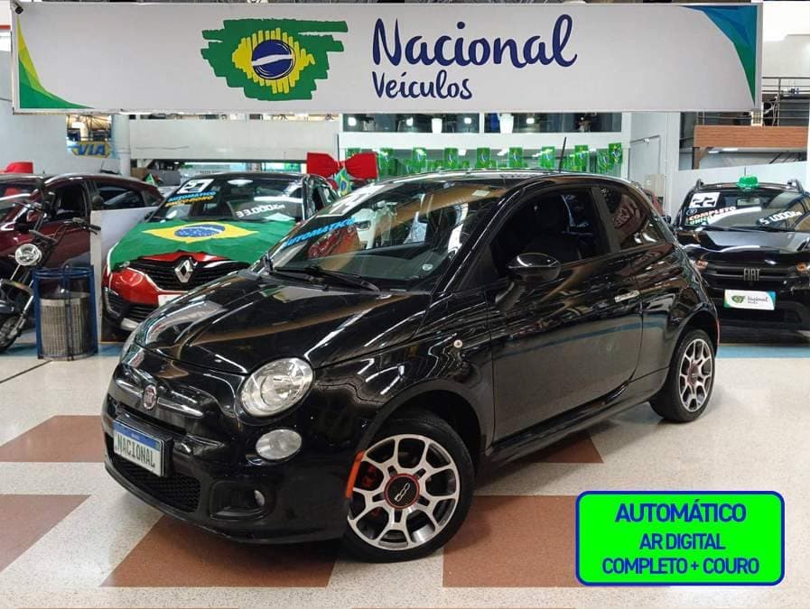 Fiat 500 1.4 SPORT AIR AUTOMÁTICO + COURO