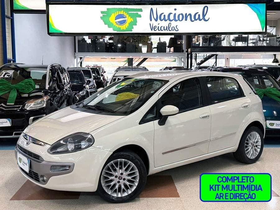 Fiat Punto 1.6 ESSENCE COMPLETO + MULTIMÍDIA E AR