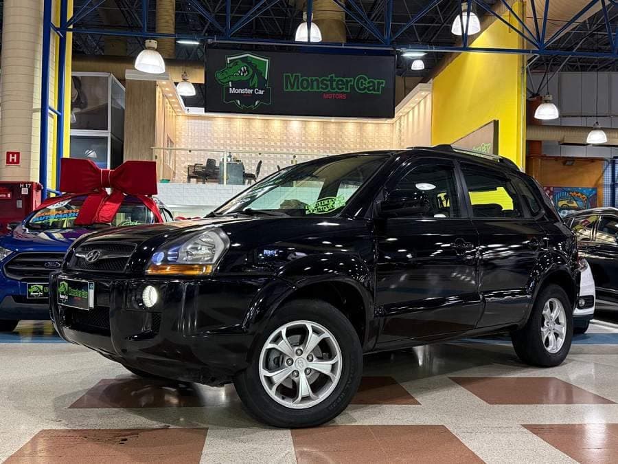 Hyundai Tucson GLS 2.0 FLEX/AUT/COMP/COURO/MIDIA - OFERTA!