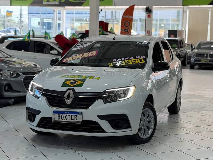 Renault Logan 1.0 12V SCE ZEN C/ BAIXA KM