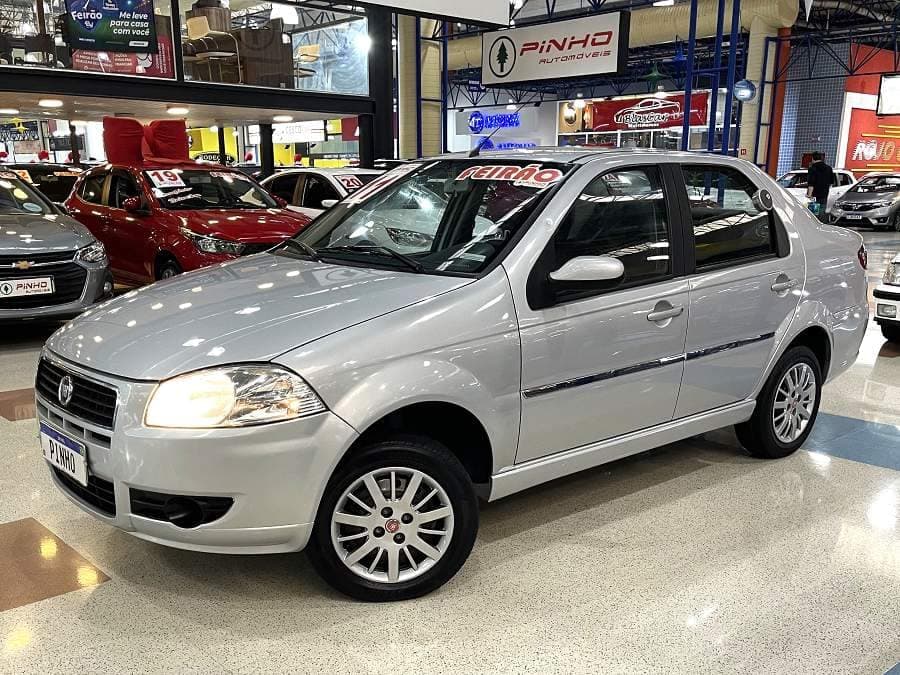Fiat Siena 1.0 EL FLEX + DIREÇÃO HIDRÁULICA+V.E+T.E+MIDIA