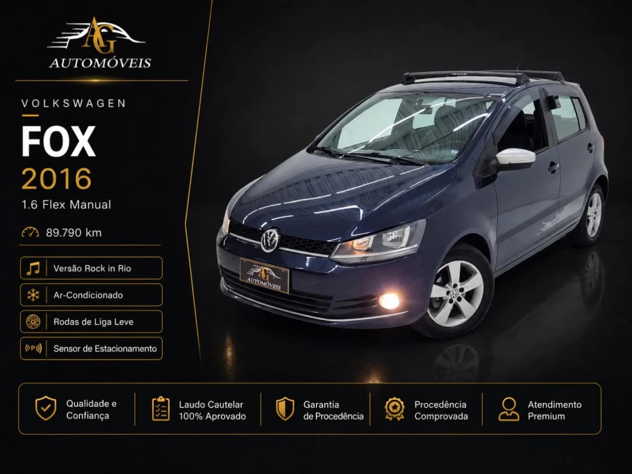 Volkswagen Fox 1.6 MI ROCK IN RIO 8V FLEX 4P MANUAL