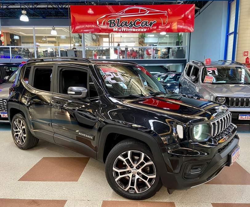 Jeep Renegade LONGITUDE 1.3 TURBO LINDA NOVA D++ OPORTUNIDADE