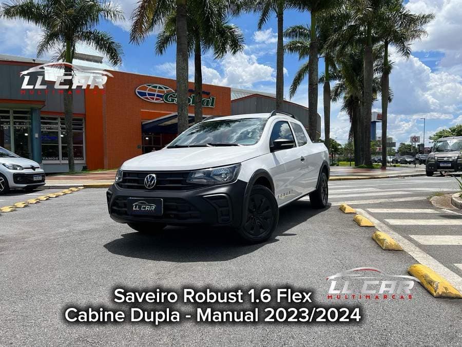 Volkswagen Saveiro ROBUST 1.6 CD - BAIXO KM - EXCELENTE ESTADO