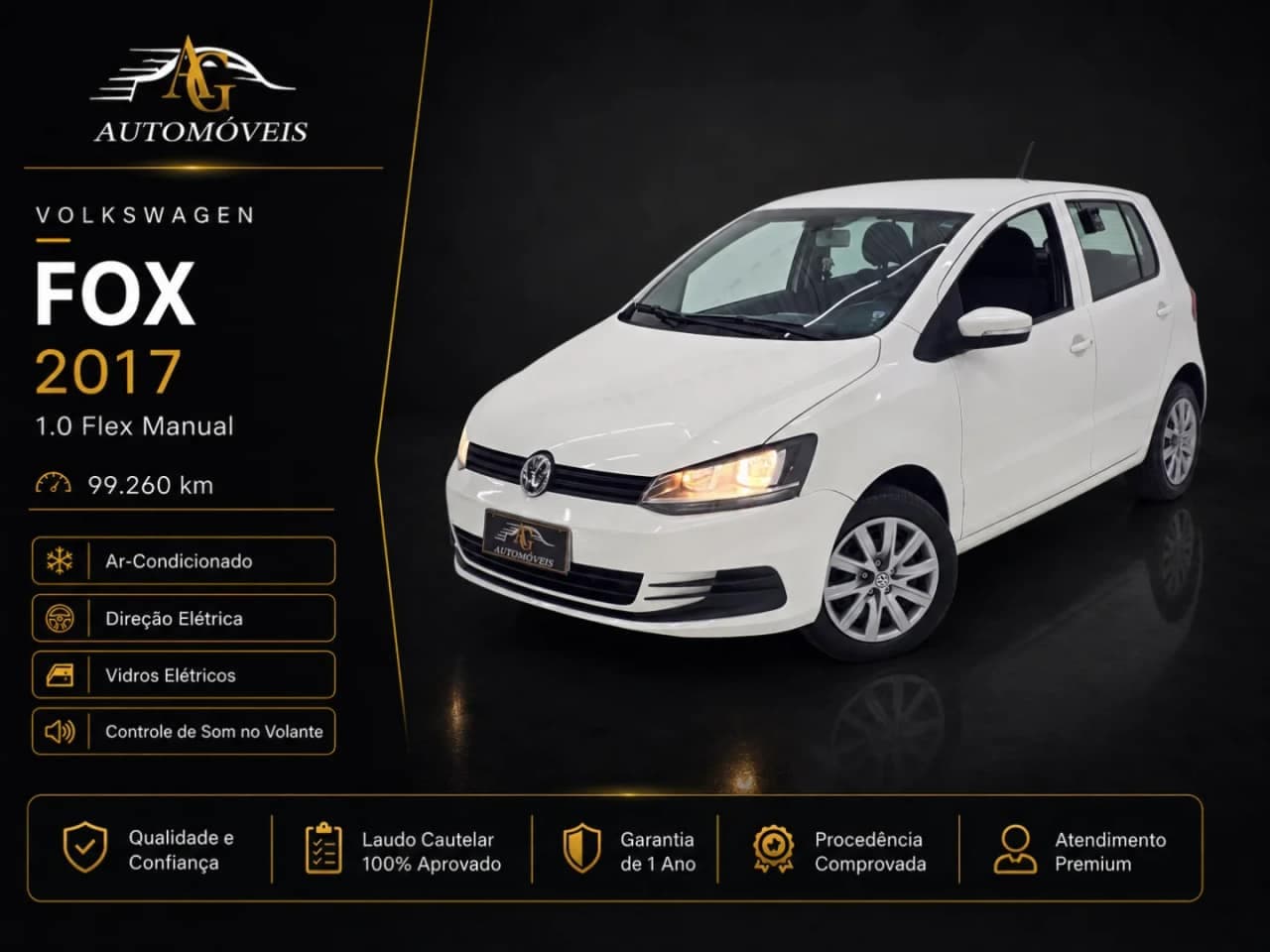 Volkswagen Fox 1.0 MPI TRENDLINE 12V FLEX 4P MANUAL