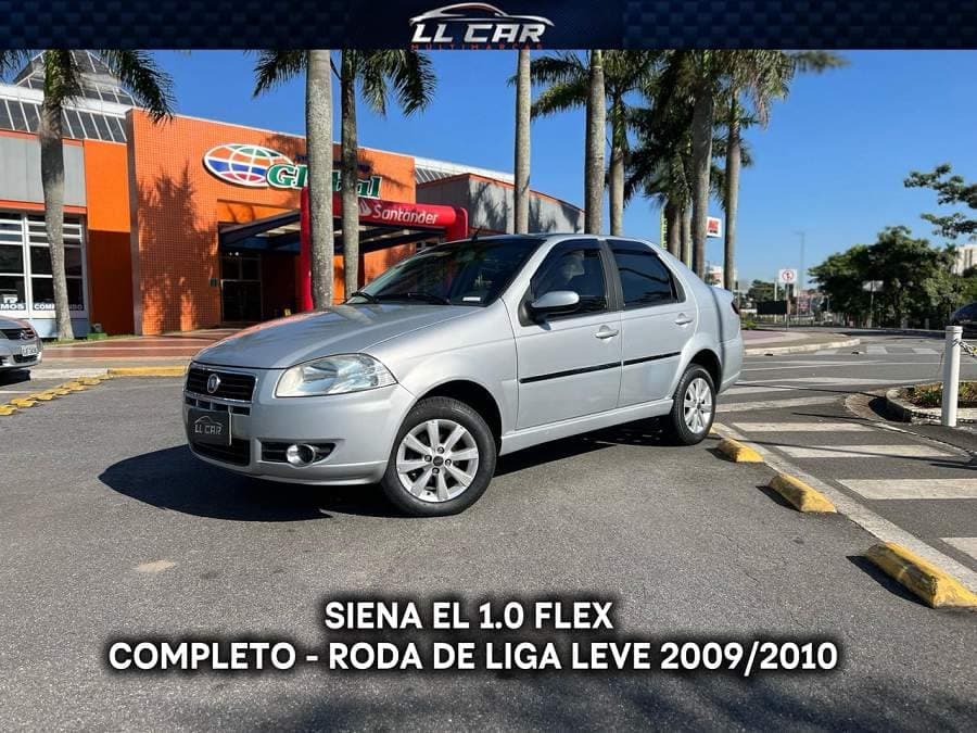 Fiat Siena EL 1.0 - RODA DE LIGA LEVE - EXCELENTE ESTADO