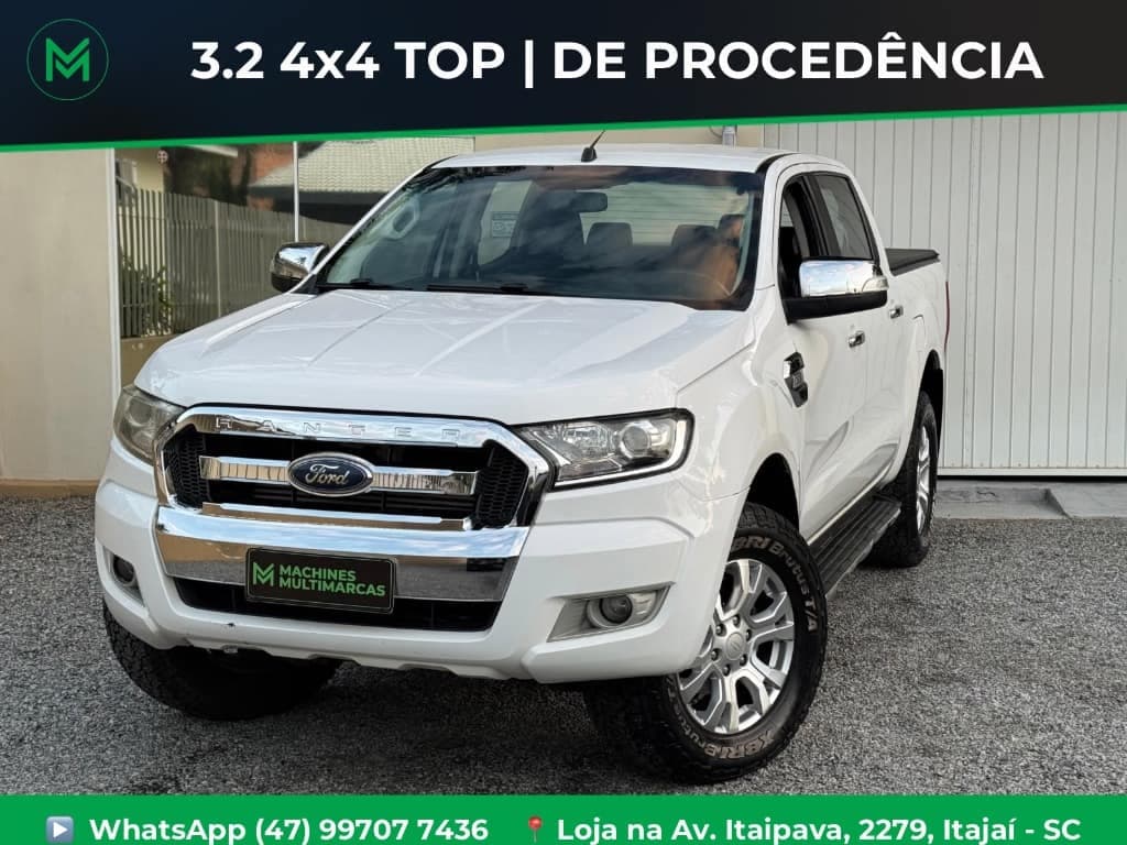 Ford Ranger XLT 3.2 4X4 TOP (FINANCIO E TROCO)