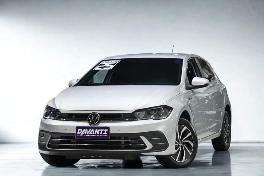 Volkswagen Polo HIGHLINE 1.0 170 TSI + BANCOS DE COURO + MULTIMIDI
