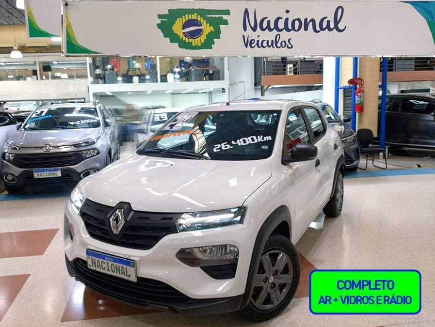 Renault Kwid 1.0 ZEN 2 COMPLETO + AR (MUITO NOVO)