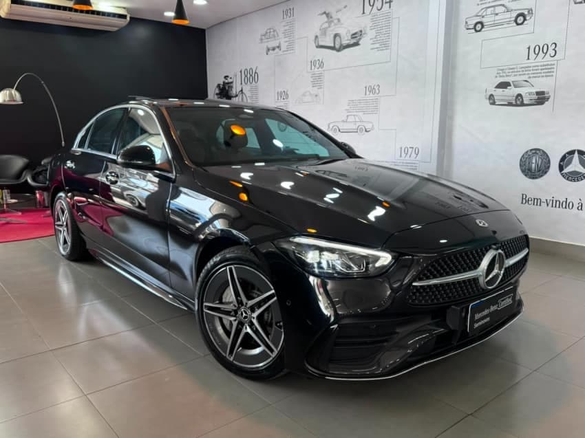 Mercedes-benz C 200 1.5 Eq Boost Hibrido Amg Line 9g-tronic 4p Automatico 2022